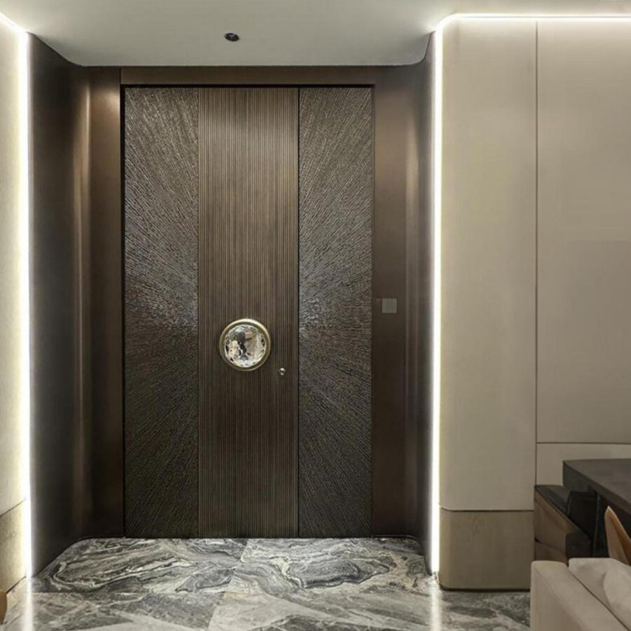 Cast Aluminium Doors