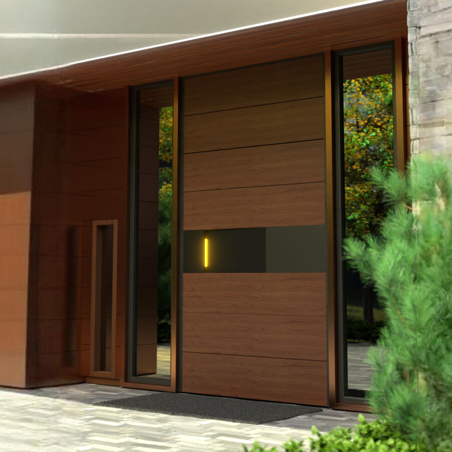 Cast Aluminium Doors